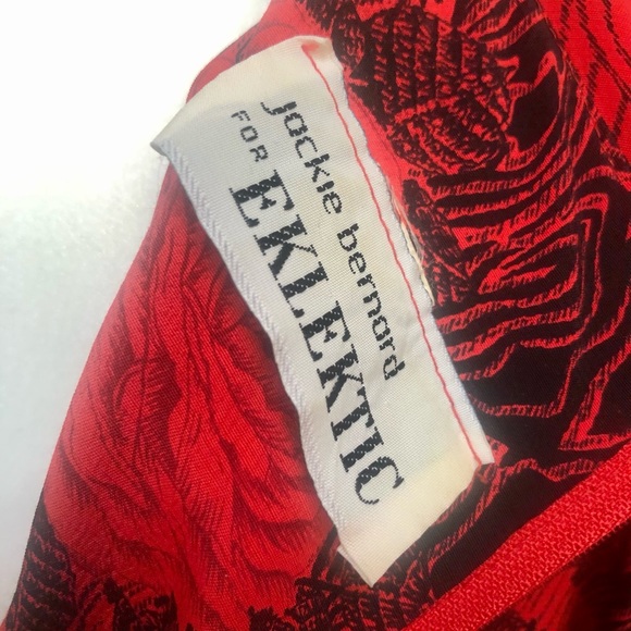 🤩 Vintage 80s/90s Tulip Midi Dress - Picture 3 of 3